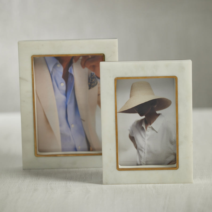 Avignon Marble Photo Frame - Picture Frames by Carlyle Avenue
