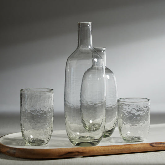 Tabou Hammered Glassware