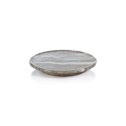 Crema Marfil Marble Lazy Susan - Small - Trays by Carlyle Avenue