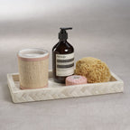 Bone Braided Tray - Small - Trays by Carlyle Avenue
