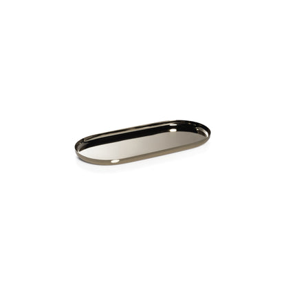 Park Lane Oval Tray - Gold - Trays by Carlyle Avenue