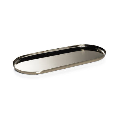 Park Lane Oval Tray - Gold - Trays by Carlyle Avenue