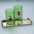 Park Lane Rectangle Tray - Gold - Trays by Carlyle Avenue