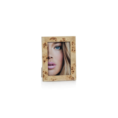 Burlwood Veneer Photo Frame - Picture Frames by Carlyle Avenue