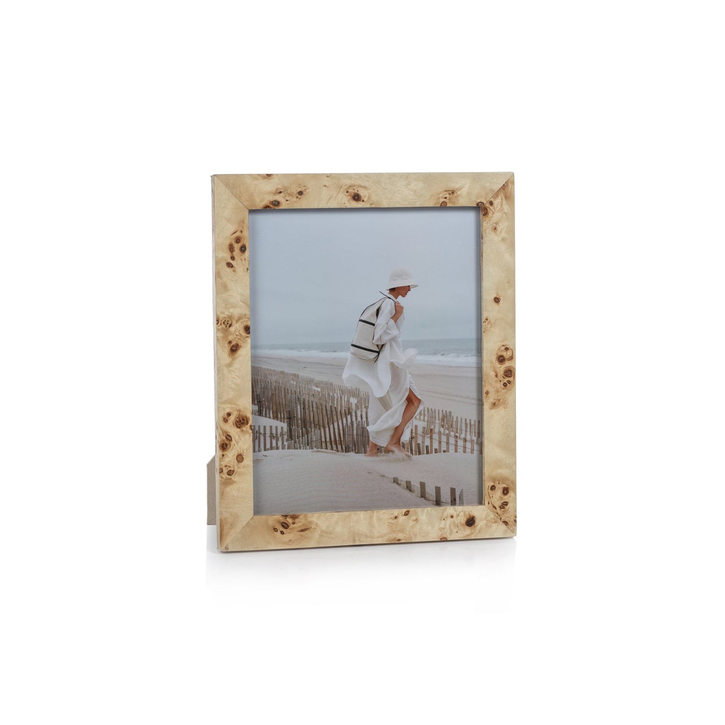 Burlwood Veneer Photo Frame