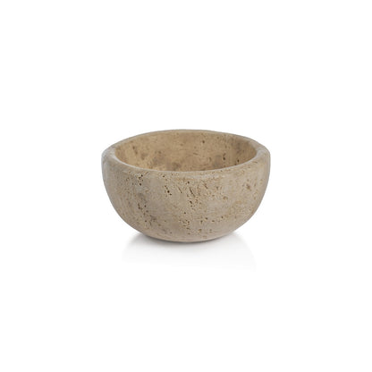 Travertine Bowl - Bowls by Carlyle Avenue