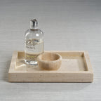 Travertine Marble Tray - 2 Sizes - Tray by Carlyle Avenue