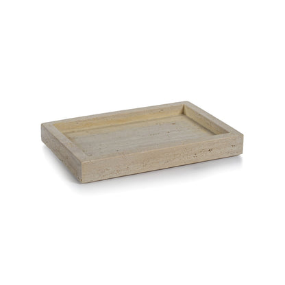 Travertine Marble Tray - 2 Sizes - Tray by Carlyle Avenue