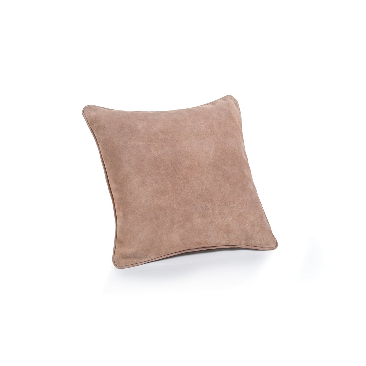 Suede Linen Blend Accent Pillow - Amalfi Blush