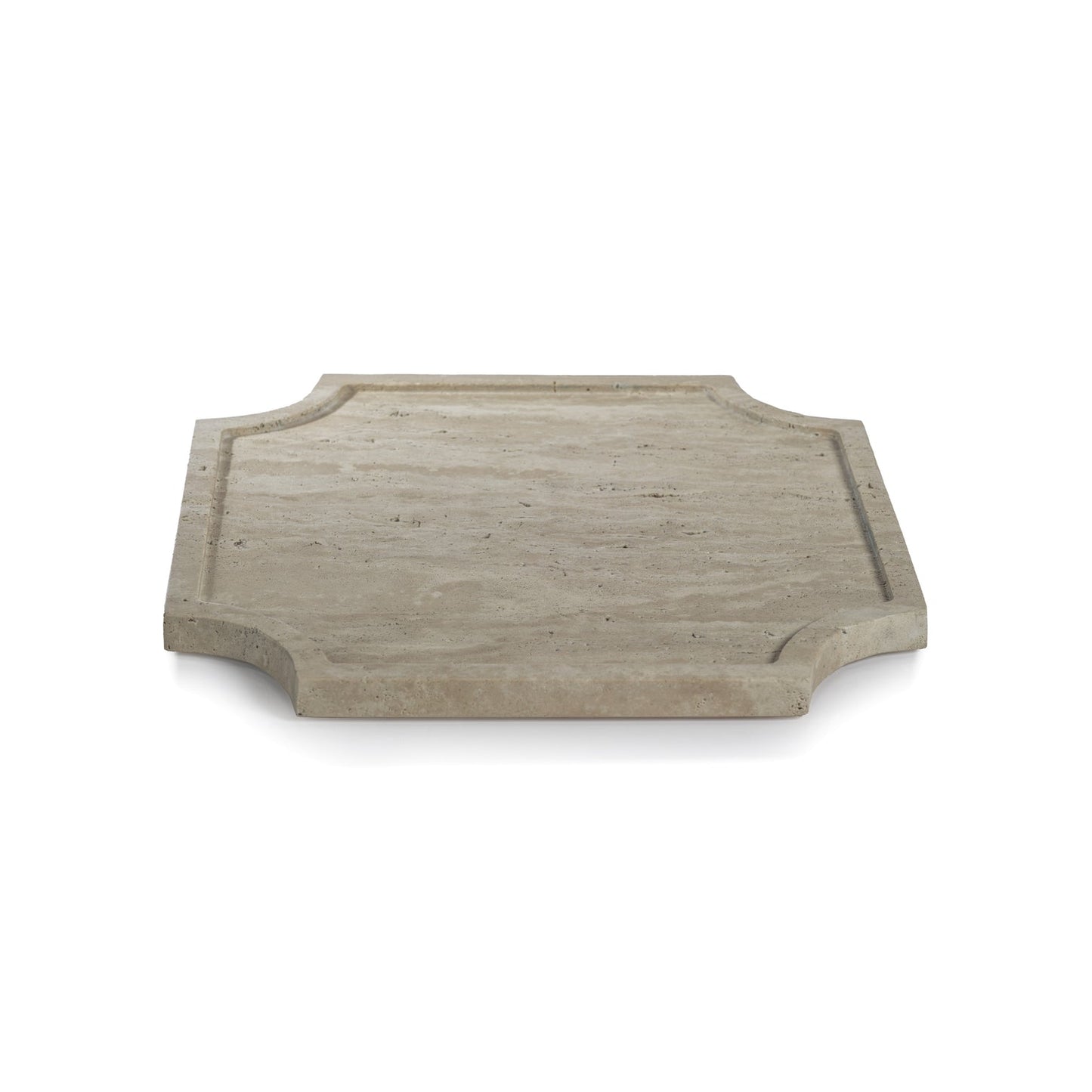 Zellige Travertine Stone Tray