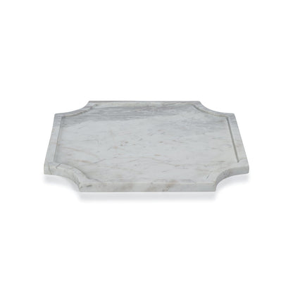 Zellige Volakas Marble Tray - Decorative Trays by Carlyle Avenue