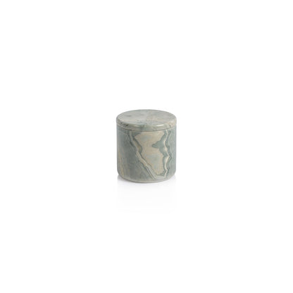 Blue Onyx Canister Jar - Jar by Carlyle Avenue