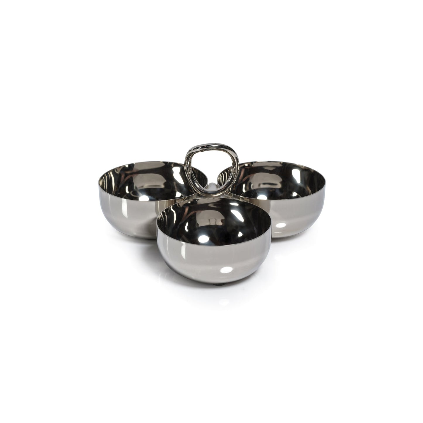 Aperitifs Cocktail Condiment Bowl Set - Polished Nickel