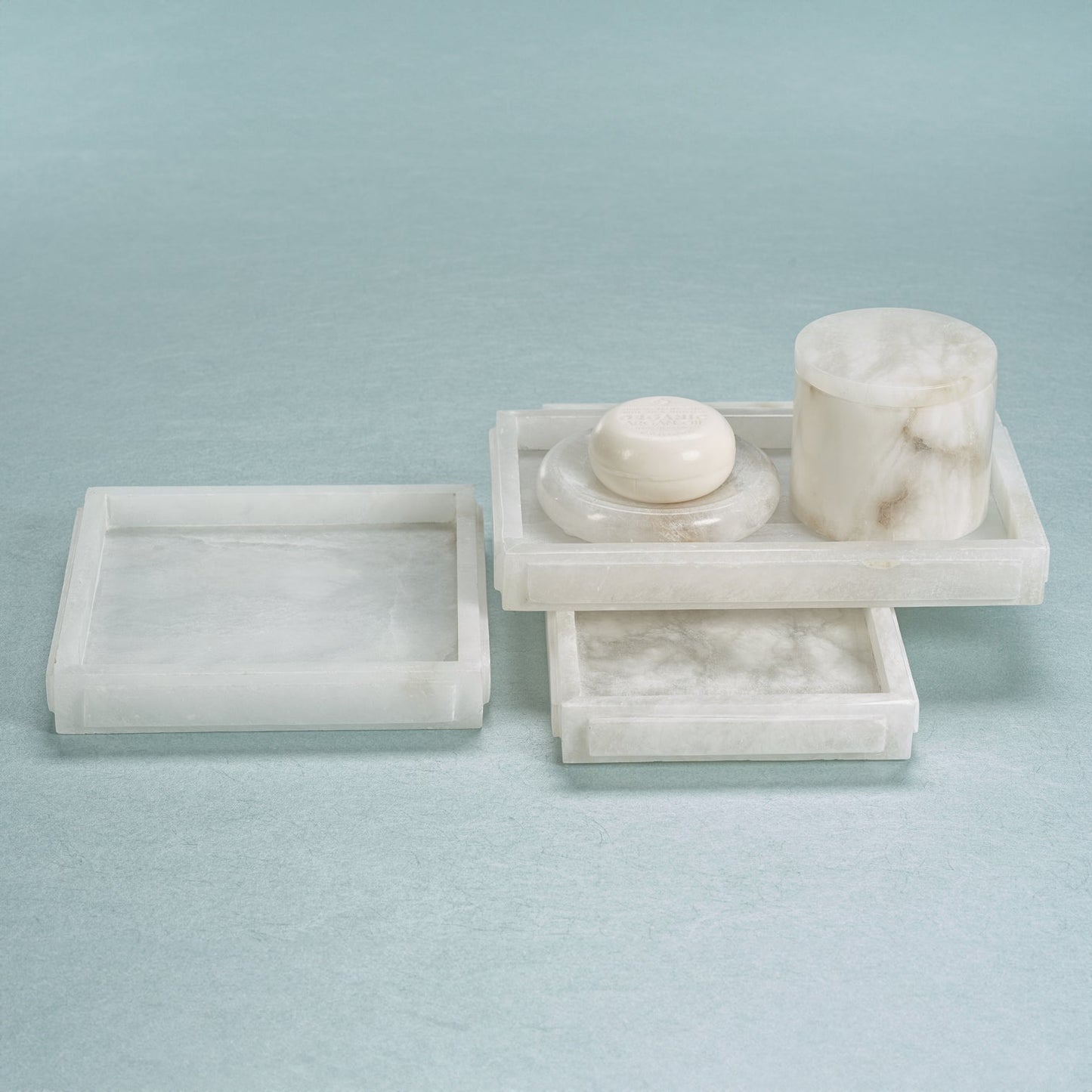 Côte d'Azur Alabaster Vanity Tray