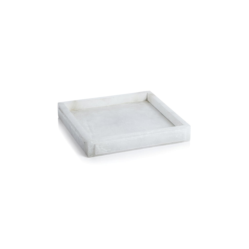 Côte d'Azur Alabaster Vanity Tray - Trays by Carlyle Avenue