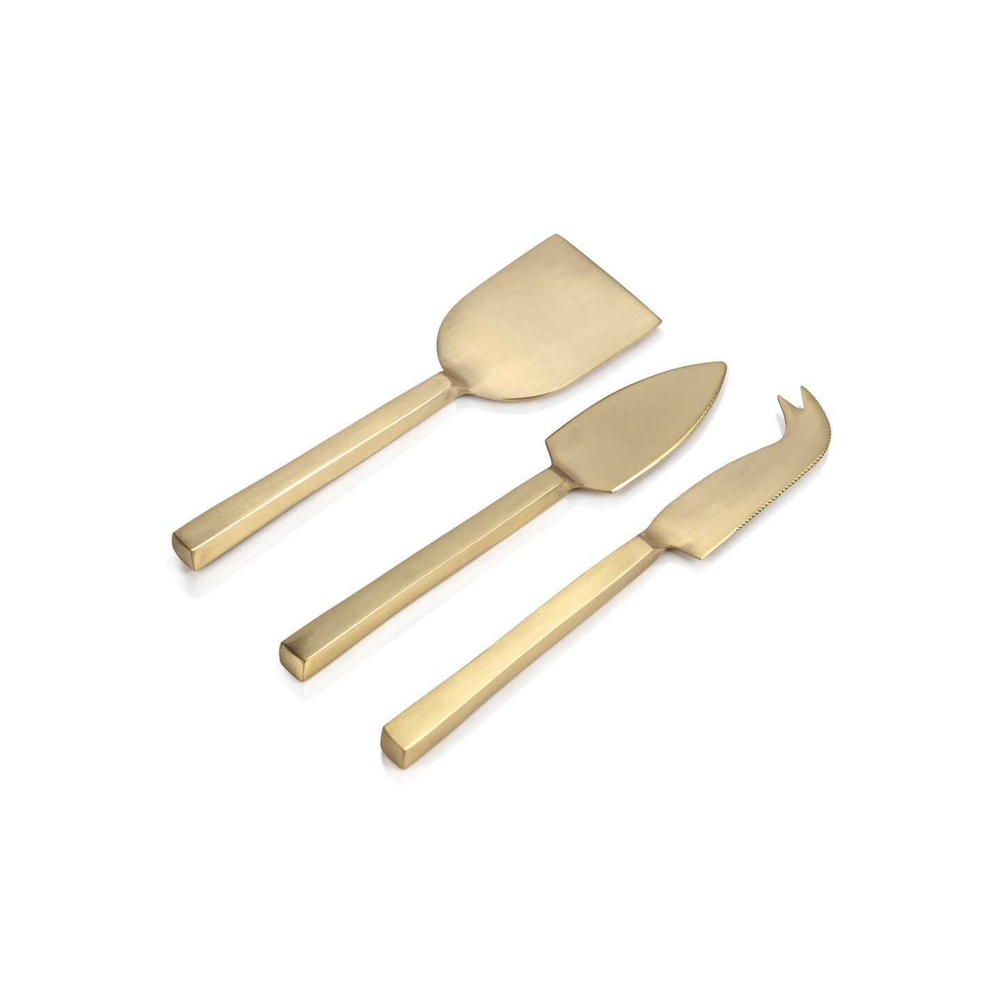 Cheese Slicer and Server Set - Gold