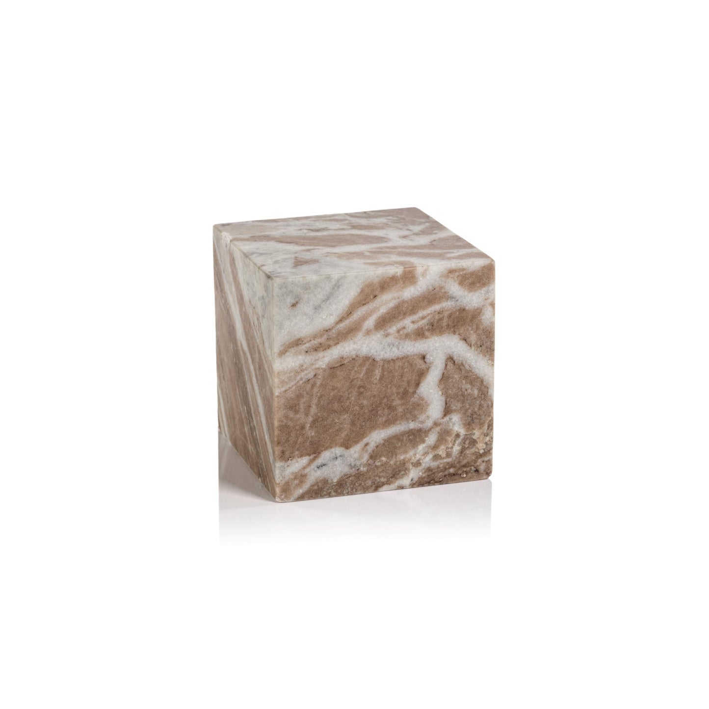 Arabescato Marble Bookend