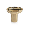 Footed Tray - Polished Gold - Decorative Trays by Carlyle Avenue