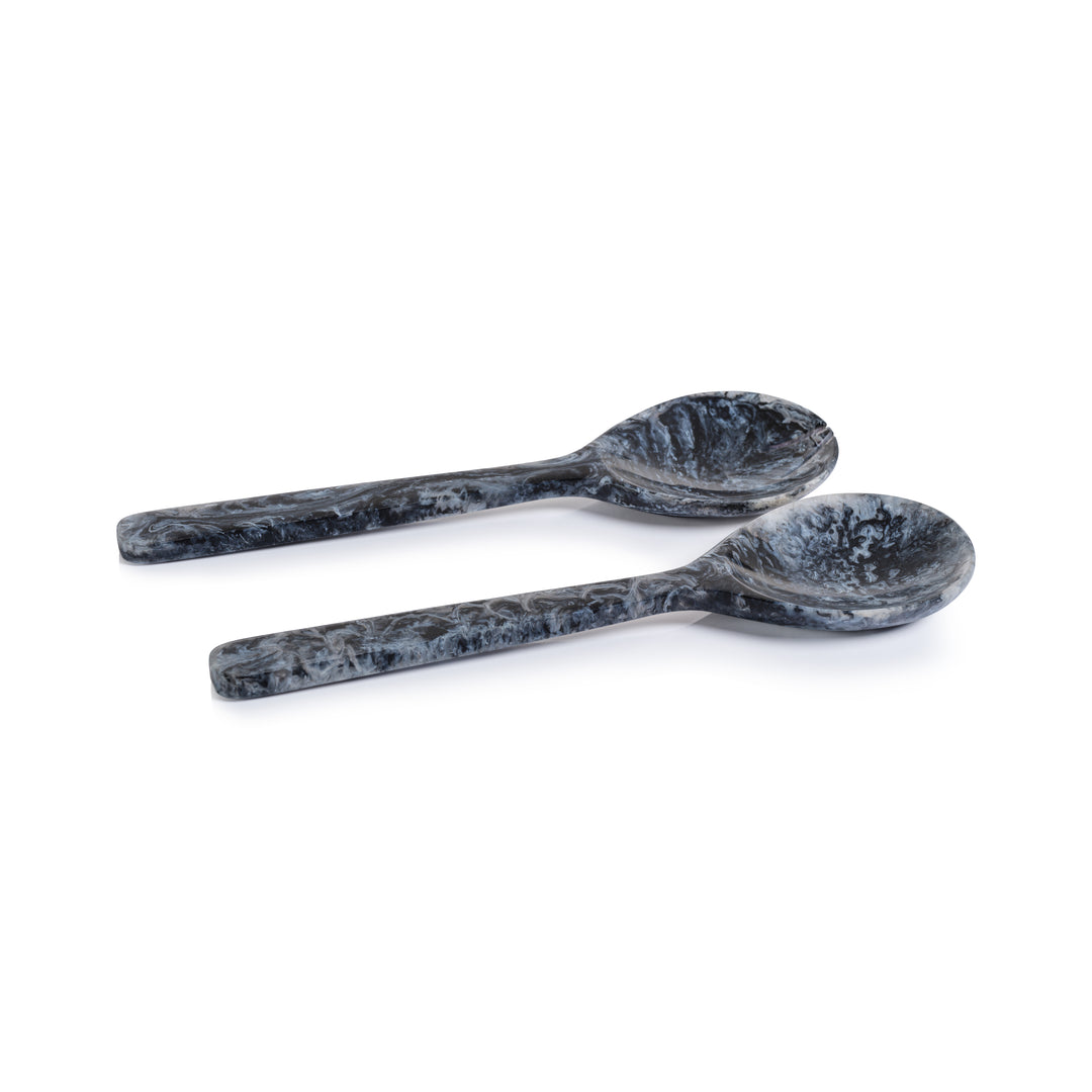 Krone Resin Salad Server Set