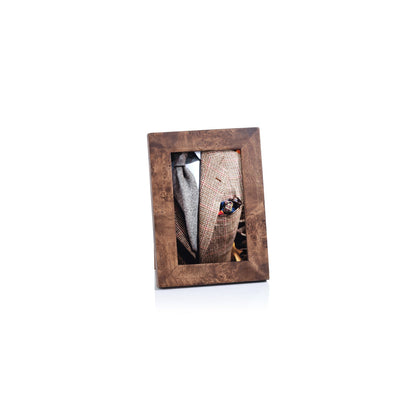 Rosso Burlwood Photo Frame - CARLYLE AVENUE