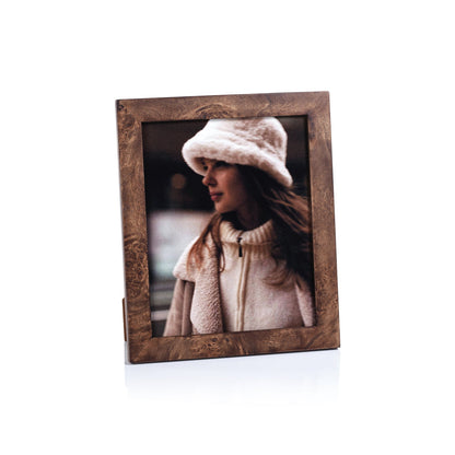 Rosso Burlwood Photo Frame - CARLYLE AVENUE