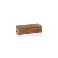 Ampezzo Leather Box with Brass Trim - Decorative Accessories by Carlyle Avenue