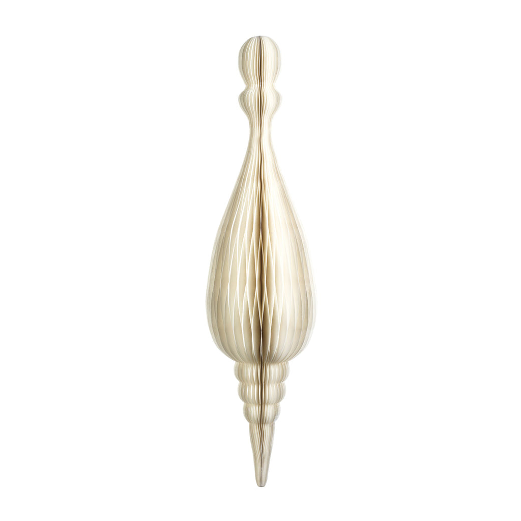 Wish Paper Elongated Droplet Pendant - Holiday Ornaments by Carlyle Avenue