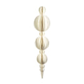Wish Paper Triple Ball Finial Pendant - Holiday Ornaments by Carlyle Avenue