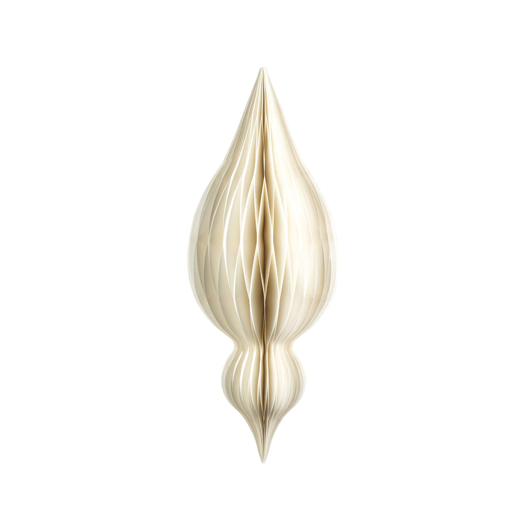 Wish Paper Droplet Pendant - Holiday Ornaments by Carlyle Avenue