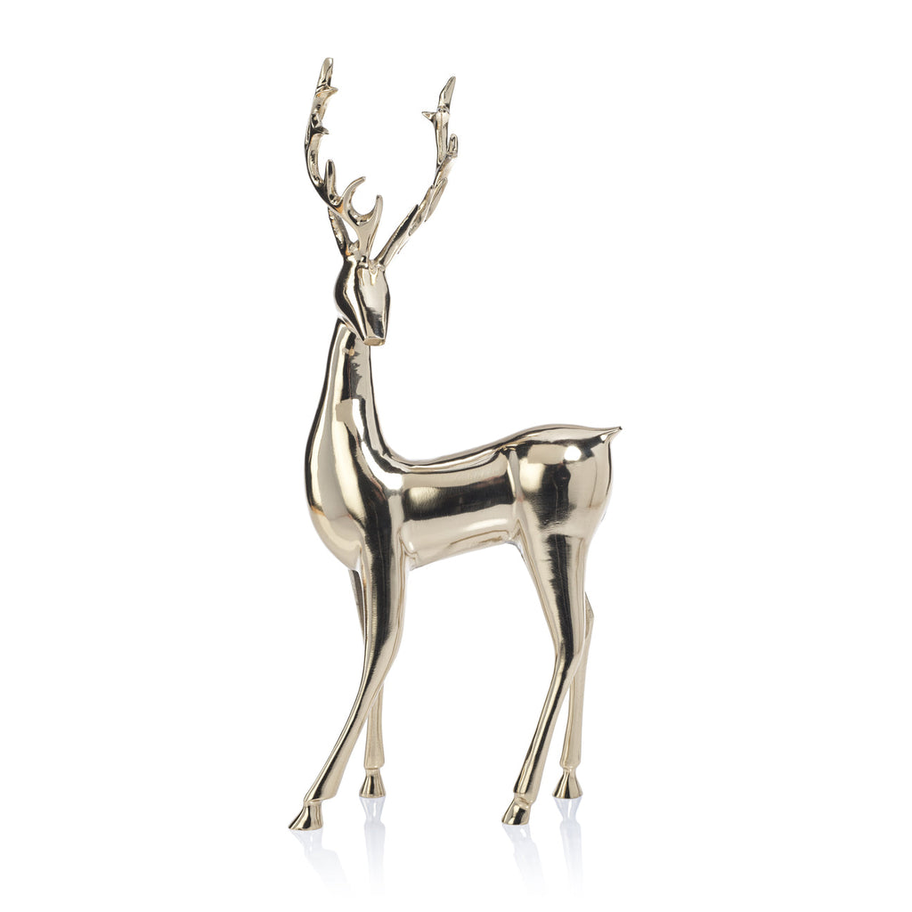 Golden Deer - Christmas Decor by Carlyle Avenue