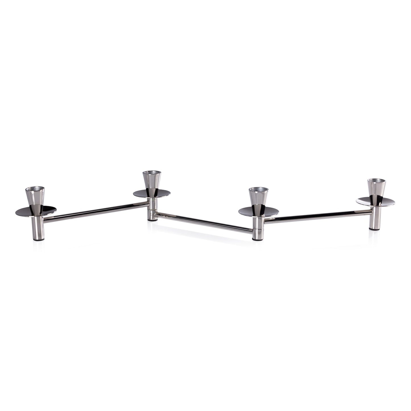 4-Tier Expandable Taper Holder - Polished Nickel
