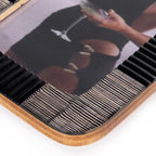 Majorca Black Chiseled Horn Photo Frame - Picture Frames by Carlyle Avenue