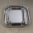 Andrea Brass Tray - Polished Nickel
