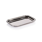 Andrea Brass Tray - Polished Nickel - Trays by Carlyle Avenue