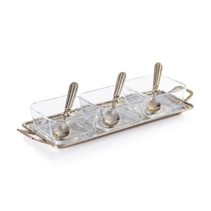 Roussillon Condiment Set - Serveware by Carlyle Avenue