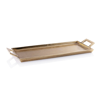 La Réserve Aluminum Tray - Dark Gold - Trays by Carlyle Avenue