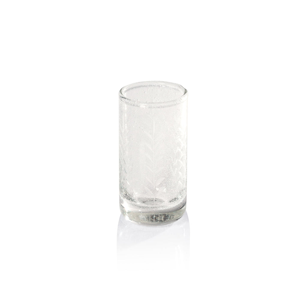 Tuscan Handmade Etched Sipping Glass - SINGLE - Drinkware by Carlyle Avenue