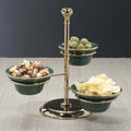Monte Napoleone 3 Tier Condiment Bowl Set - Serveware by Carlyle Avenue