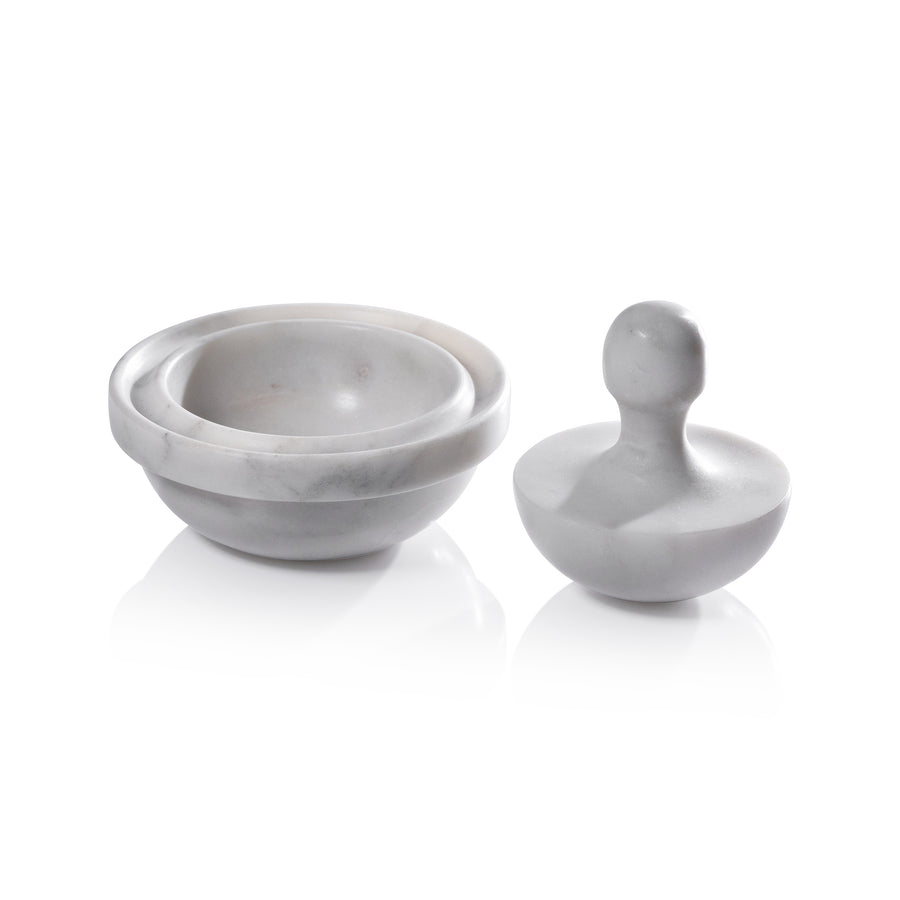 Marble Spice Grinder - CARLYLE AVENUE