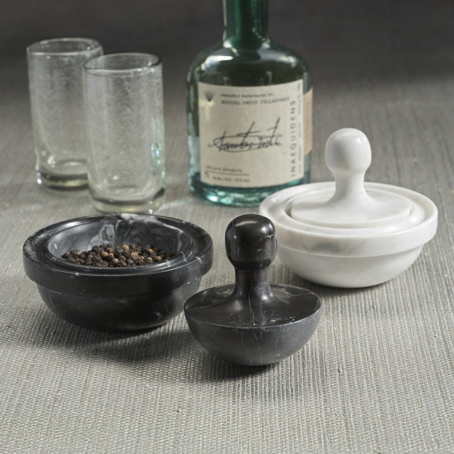 Marble Spice Grinder - CARLYLE AVENUE