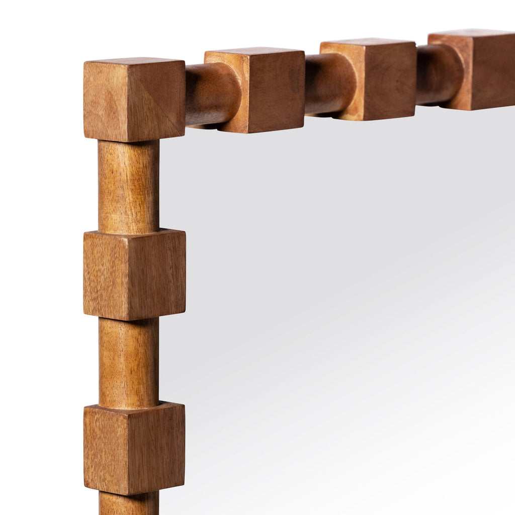 Cadier Wooden Wall Mirror - Wall Mirror by Carlyle Avenue