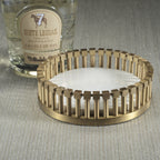 Marbelle Metal and Marble Bottle Coaster - Barware by Carlyle Avenue