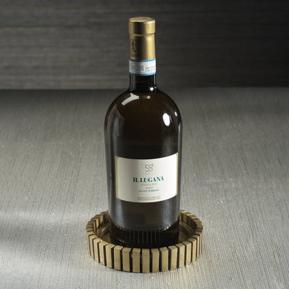 Cirque Metal Bottle Coaster