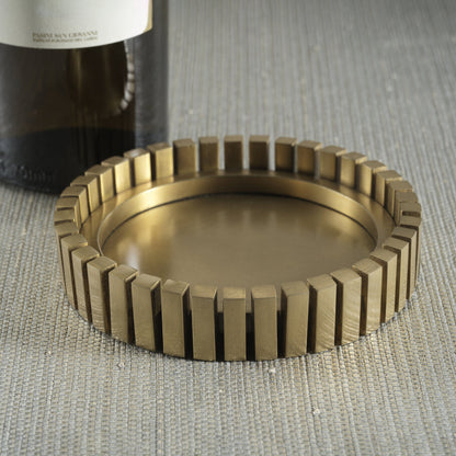 Cirque Metal Bottle Coaster