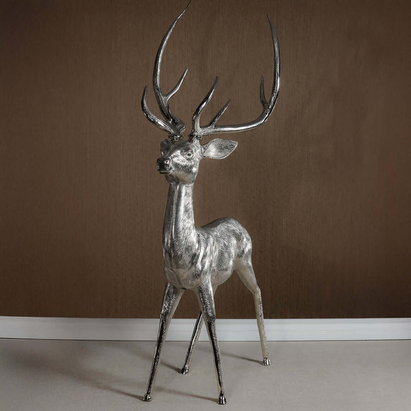 Corviglia Standing Alloy Deer - Holiday Decor by Carlyle Avenue