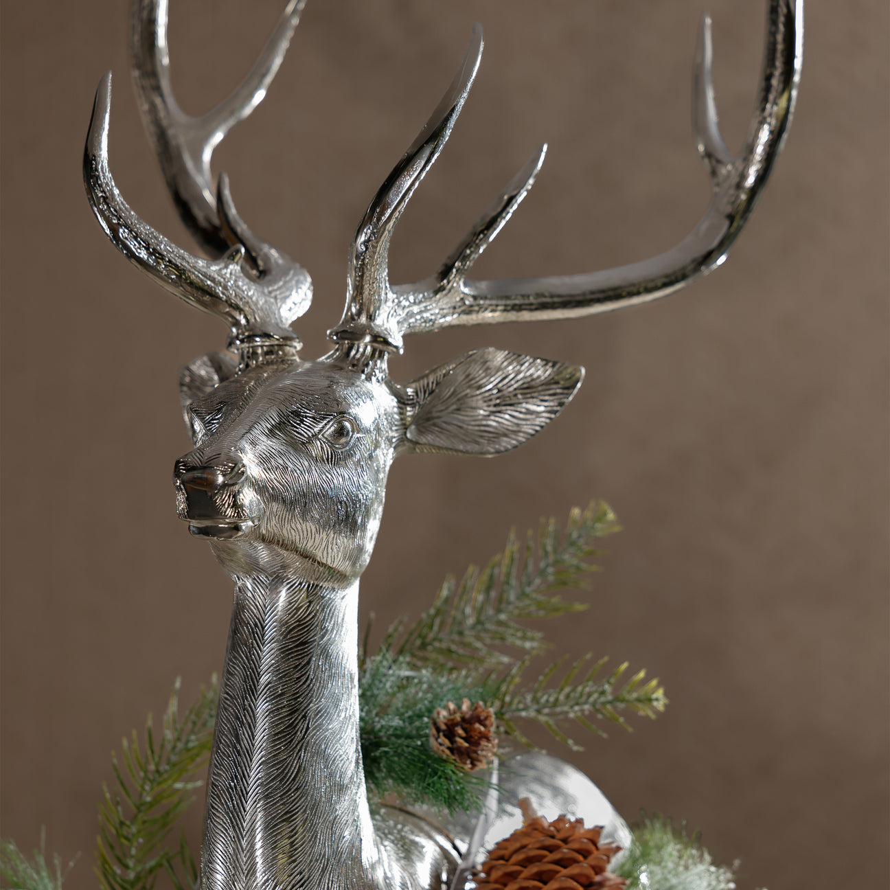 Corviglia Standing Alloy Deer