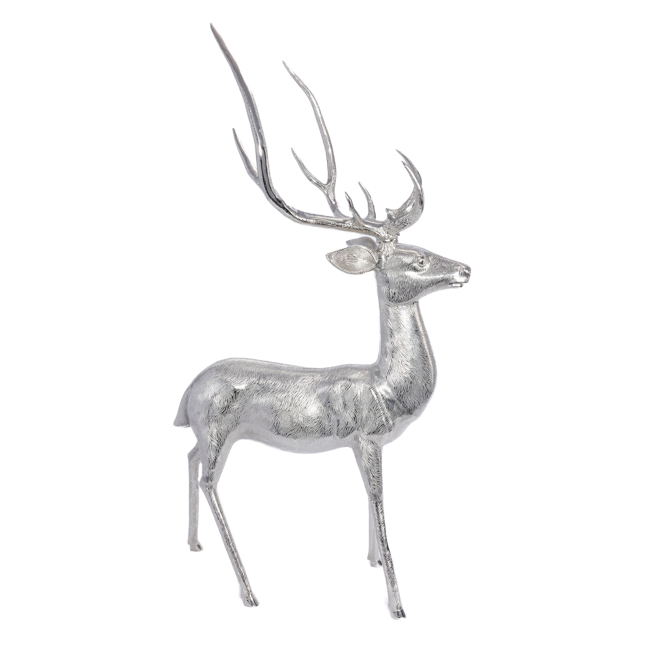 Corviglia Standing Alloy Deer