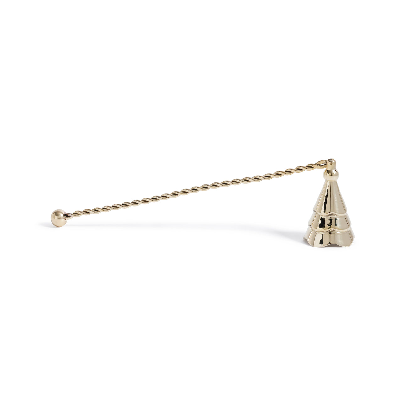 Holiday Tree Candle Snuffer - Gold