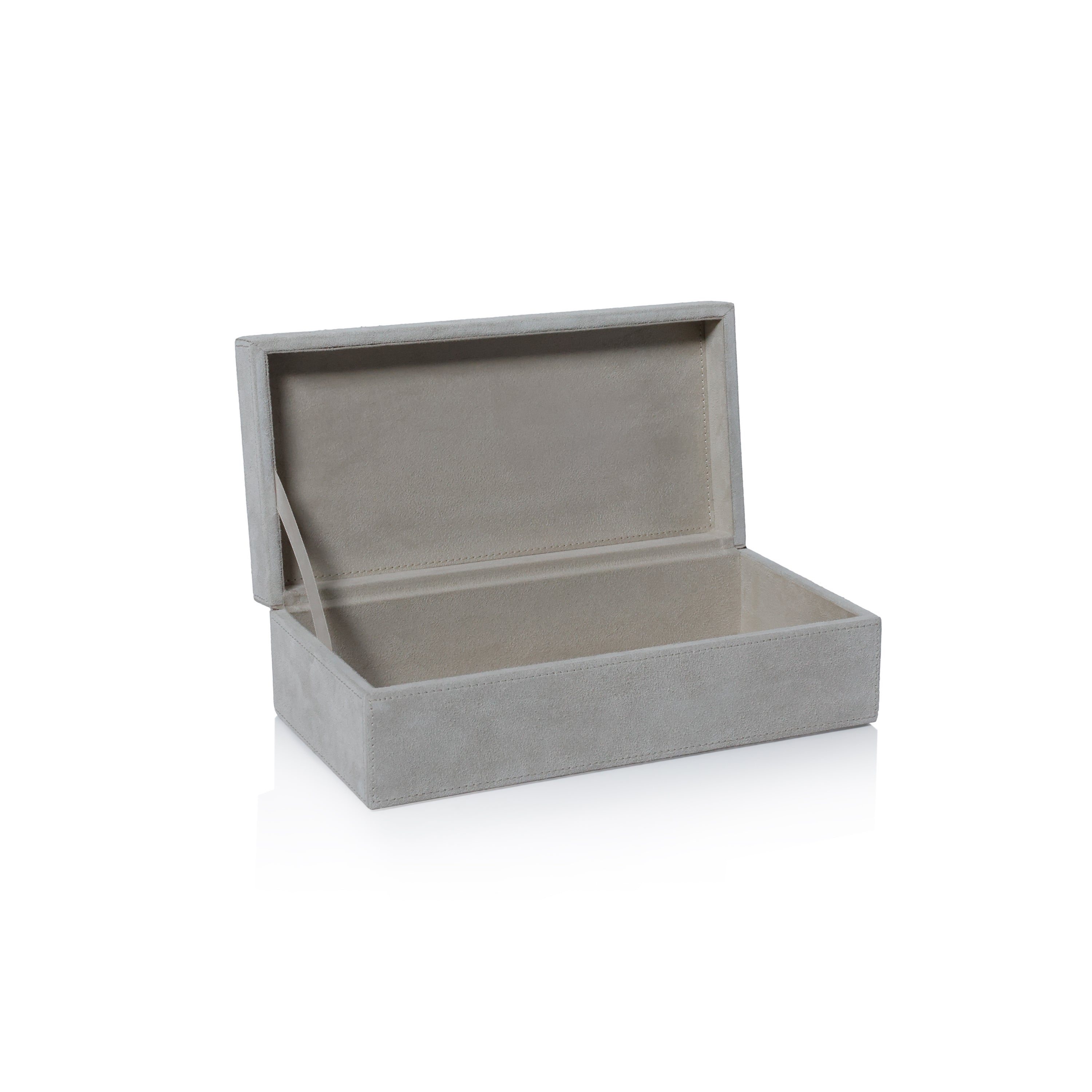 Arden Suede Leather Box - Decorative Accessories by Carlyle Avenue