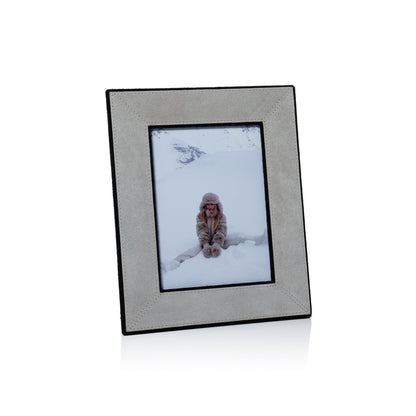 Arden Suede Leather Photo Frame - CARLYLE AVENUE